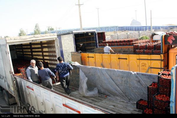 تصویر شماره گمرک کرمانشاه رتبه اول صادرات به عراق را کسب کرد